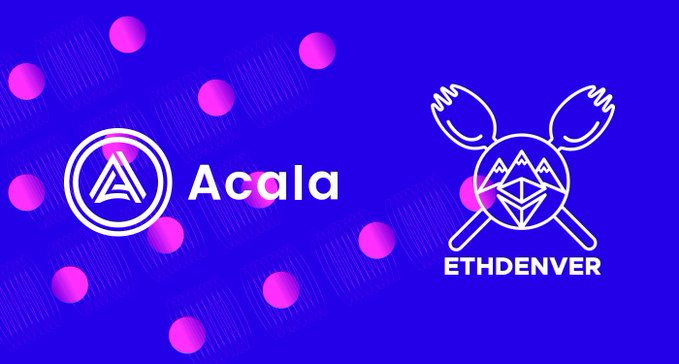 AcalaRussia's tweet photo. Готовы подать заявку на участие в конкурсе Acala bounties на #ETHDenver? 

Разверните свой DApp на Acala EVM+, чтобы получить шанс на награды #BUIDLWeek!

▶️ https://t.co/ZbW1n7F9BI https://t.co/mvllIyTN7g