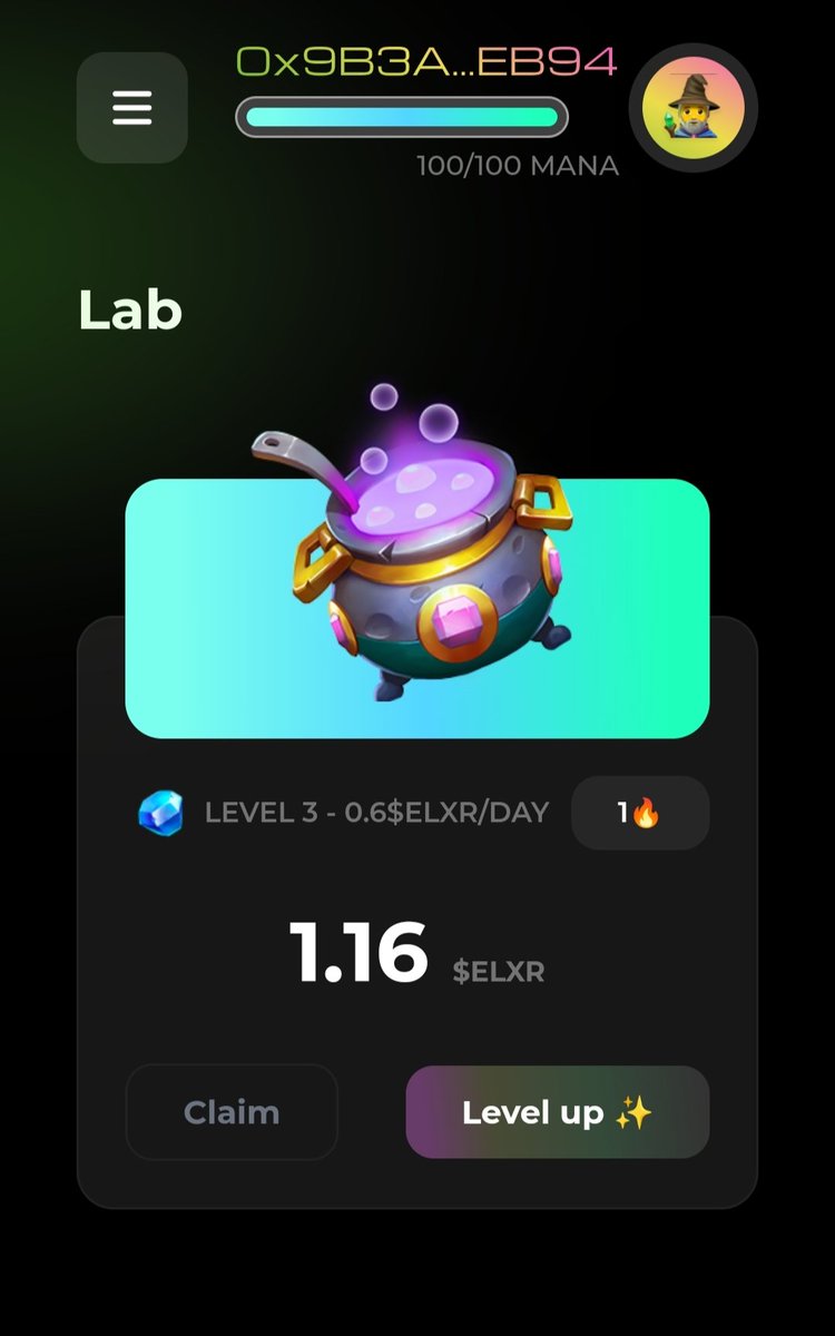 buzz5455's tweet photo. @EarnElexir #ElexirLab upgrade soon maybe π€π€π€ https://t.co/UREIM8z13J
