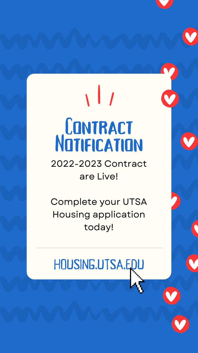 Utsa Final Exam Schedule Spring 2022 Utsa Housing (@Utsahousing) / Twitter