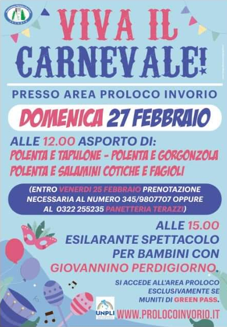 ilVergante's tweet photo. #Invorio #carnevale https://t.co/WDCoeUvM3K