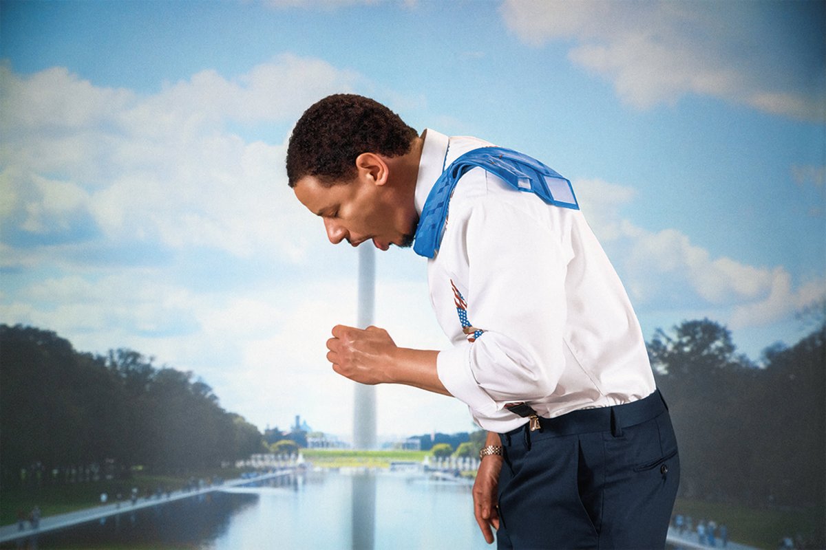 ...he did it, Joe 😳 
Celebrate #PresidentsDay with <a href="/ericandre/">Eric Andre</a> in the Winter 2020 issue, photographed by <a href="/millicenthailes/">Millicent Hailes</a>