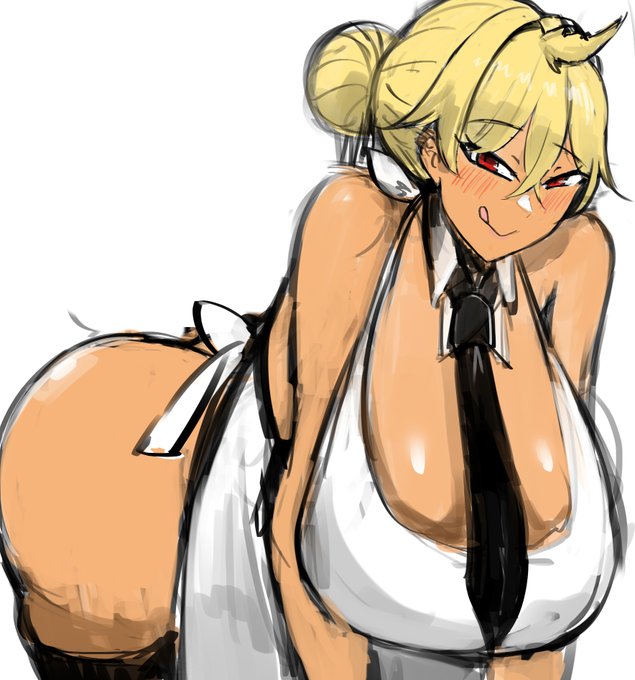 これはのっさりくんとこのネクタイちゃん。
おっぱいネクタイはいいぞ。 