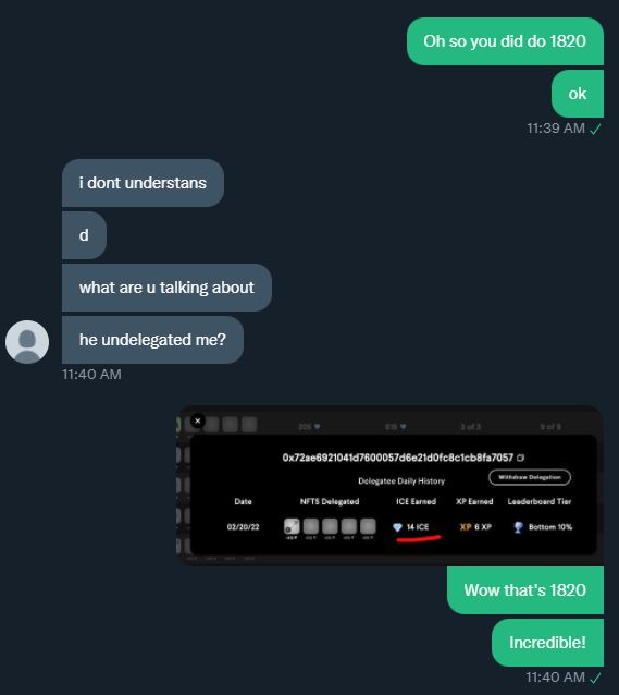 LimedNft's tweet photo. 🧵
#ICEblacklist CHIP DUMPER ALERT

Hey #ICEPOKER community, can I PLEASE PLEASE have your help here?

Here is @LizaGeo3, the a**hole CHIP DUMPER! Can we show this a**hole the power of our community?

Discord: LizaGeo#8472

🙏Please retweet this thread🙏 https://t.co/ctQmtIU3tI