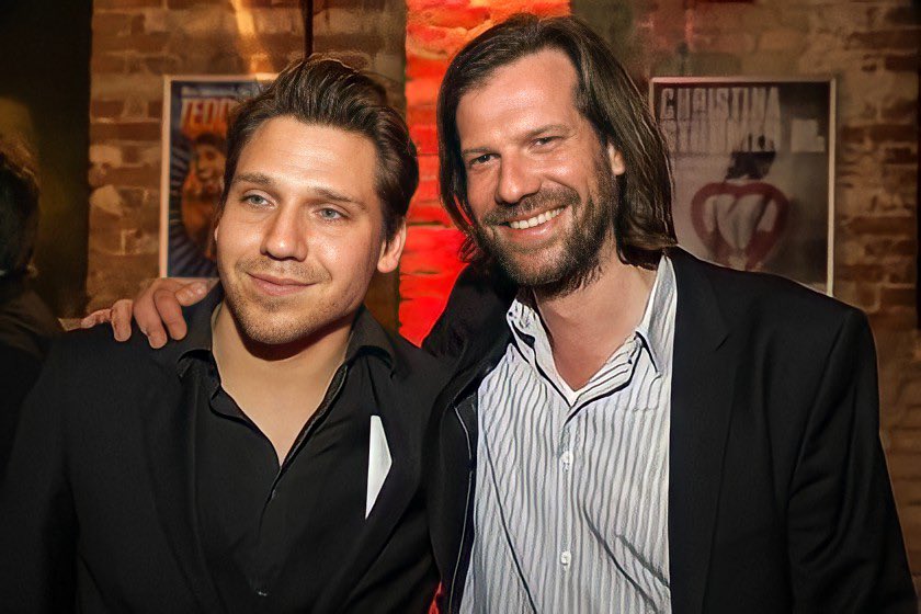 HannoFan's tweet photo. #HannoKoffler &amp; Stephan Lacant at premiere of #FreierFall in 2013 🤩 Waiting for the sequel 🤞🤞 https://t.co/KCkBMhWbkE