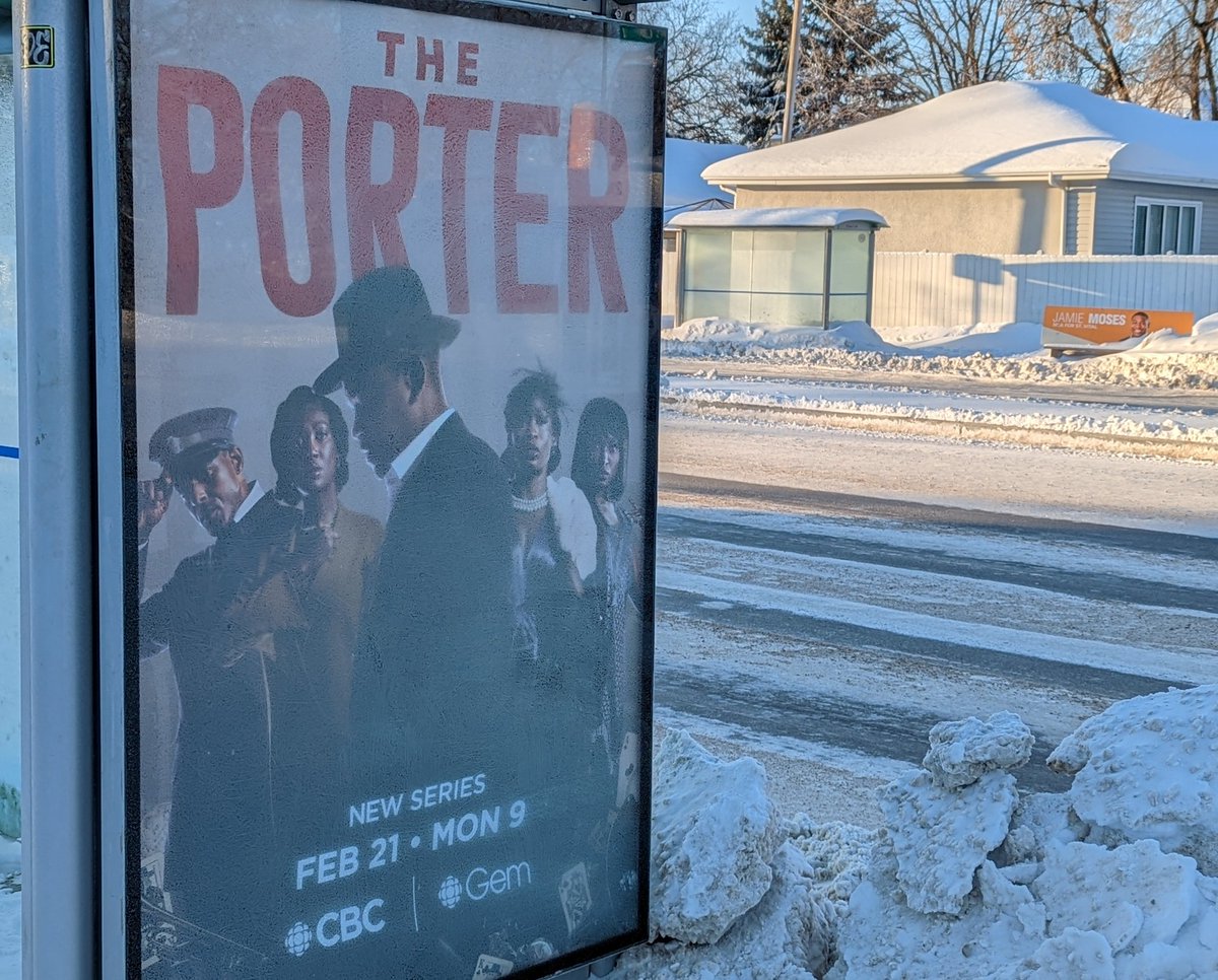 jmoses_mla's tweet photo. Spotted this poster for @ThePorterSeries in St Vital!

Looking forward to watching the first episode tonight! @CBCManitoba
#bhm https://t.co/JFE6mZDQtG
