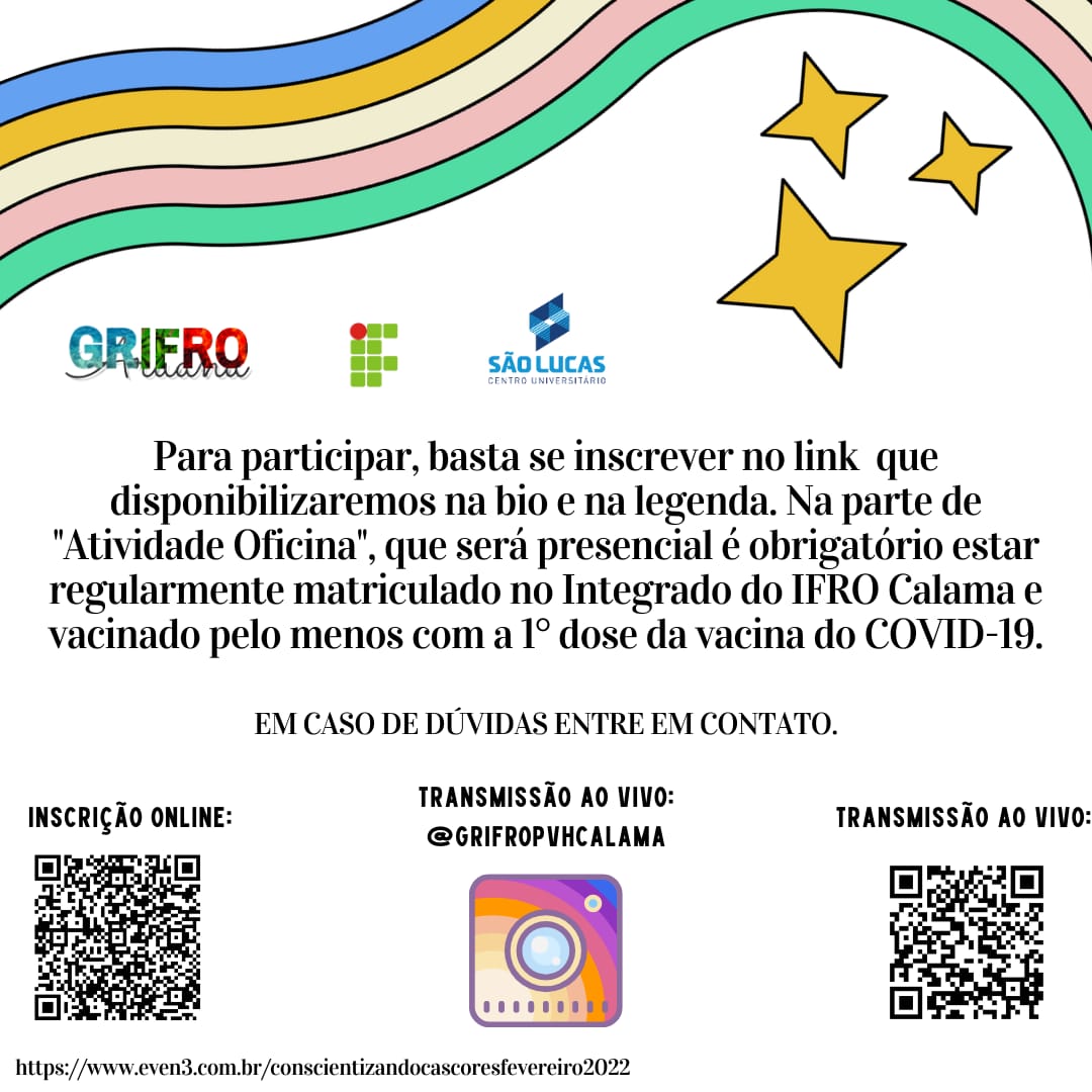gremioDoIFRO's tweet photo. Olá, IFIANOS!!💚

A Coordenação de Esporte, Saúde e Meio Ambiente🌎, convida a todos os alunos a participar do primeiro evento do projeto "Conscientizando Com As Cores"🌈, onde iremos falar sobre o "Janeiro Branco", que busca conscientizar sobre a importância da Saúde Mental🧠 https://t.co/chZhsZr3F0