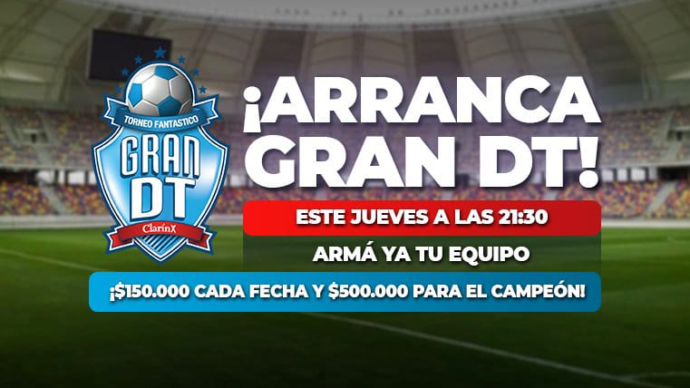 El jueves comienza el <a href="/GranDToficial/">⚽️ Gran DT</a> Y como todos están muy manija, te voy a ayudar a que te conviertas en un #DTPremium Voy a sortear 5 packs Premium. Los ganadores los doy a conocer antes de la veda. Seguime y dale RT a este tuit comentando #ArrancaGranDT
