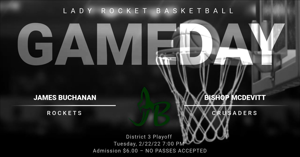 JBrocketathlete's tweet photo. District 3 Girls' Basketball Playoffs
Tuesday, February 22, 2022 - 7:00 PM https://t.co/X2hMRnZM0V