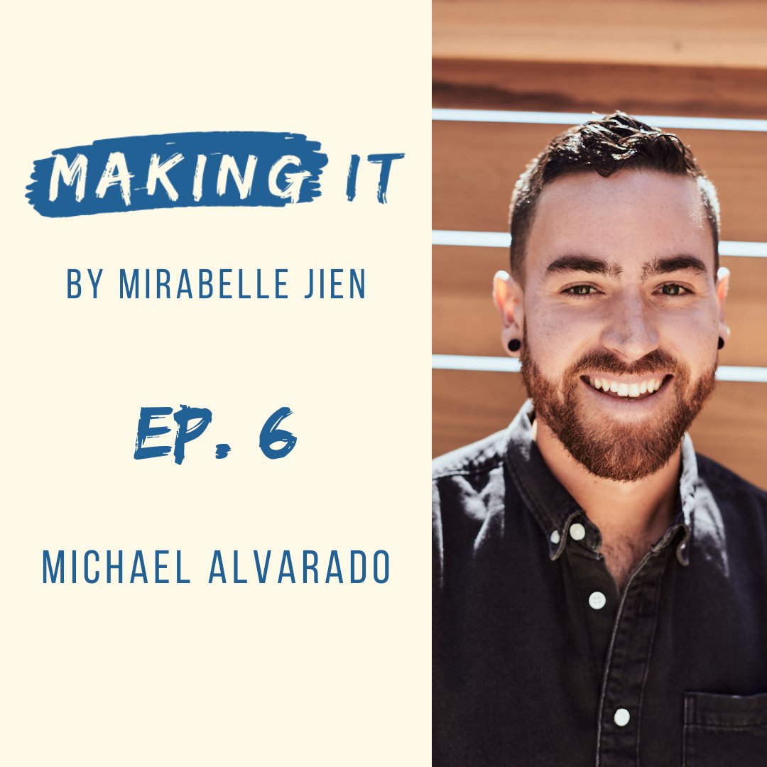 Happy Making It Monday! New episode with @michaelalvarado is out now! We talk about @UsTheDuo , marketing agency, career and passion balance, and some more fun stuff! Listen/watch: beacons.ai/makingit