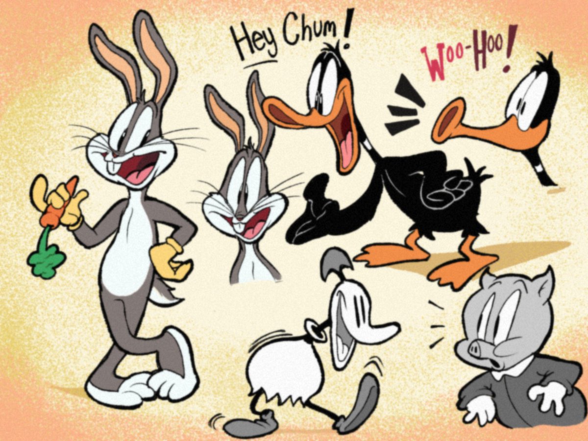 Loopers Some Drawings Of The Looney Pals Since I Ve Been Watching Looney Tunes More Recently T Co Zamuflqlgv Twitter