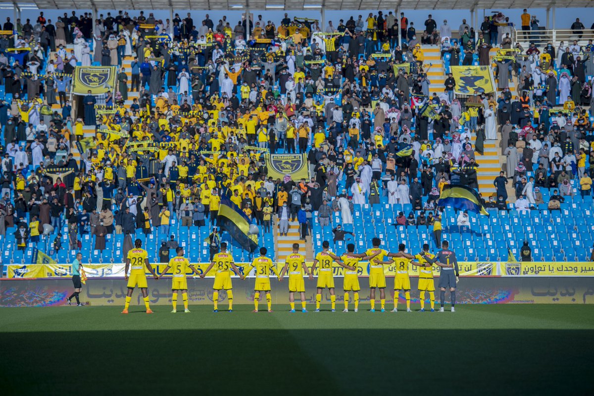 معك يا تعاون بالانكسار قبل الانتصار.. 💙
معك يا تعاون بالخسارة قبل الفوز.. 💛
معك يا تعاون بالحزن قبل الفرح.. 🖤
معك يا تعاون دائماً وأبداً 🖤💛💙
#التعاون