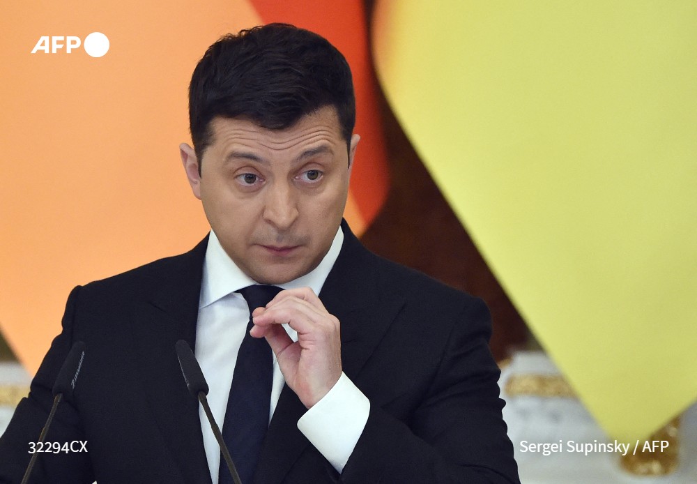 AFP's tweet photo. #BREAKING Ukraine's President Zelensky convenes national security council https://t.co/TX1mN5lemB