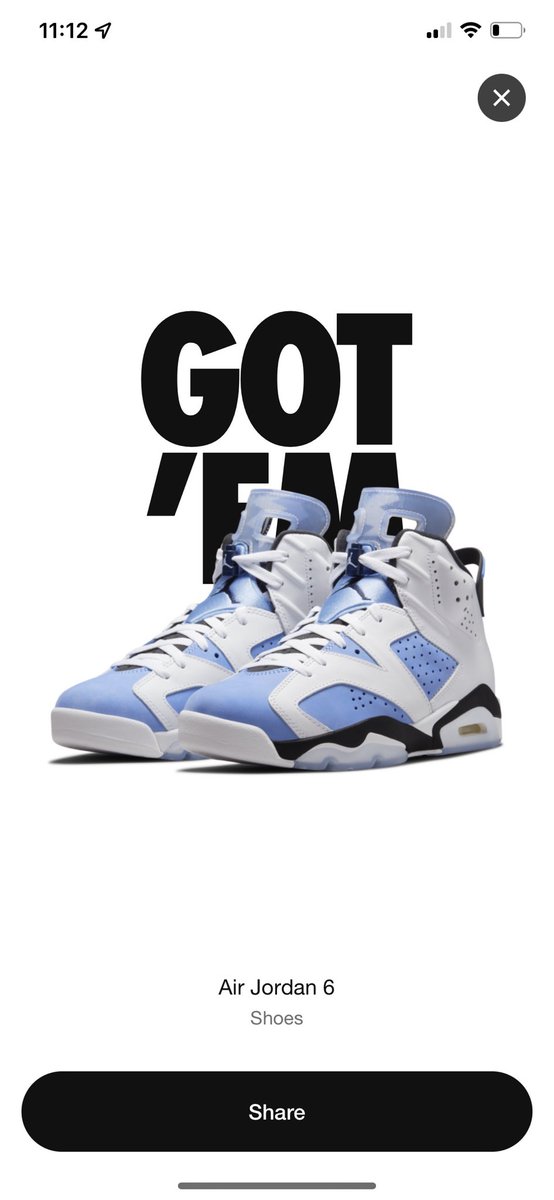 s_linzy's tweet photo. Finally hit on the SNKRS app https://t.co/ahI62JcQf7