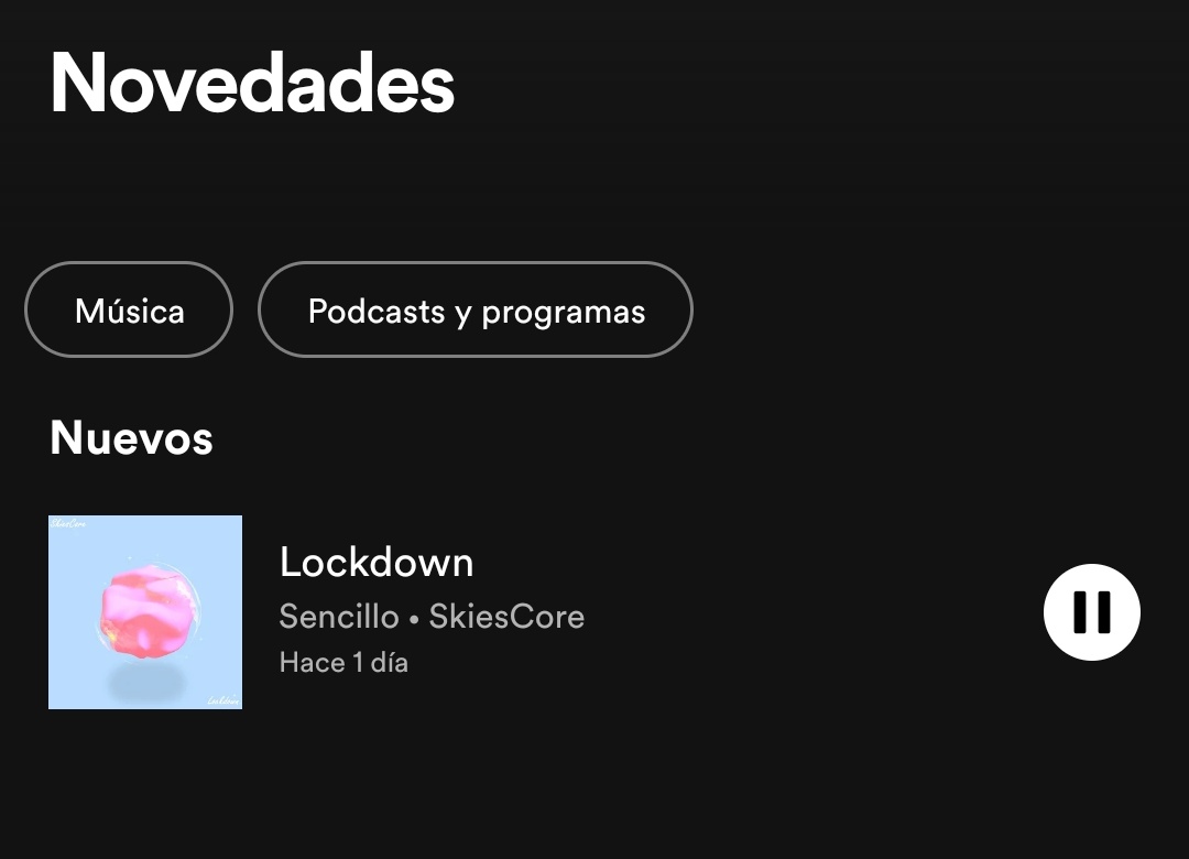 iamskiescore's tweet photo. LOCKDOWN YA ESTA DISPONIBLE EN SPOTIFY! Vayan a escucharla y disfruten mi pequeño regreso después de dos años casi. 😊🥳

Link: https://t.co/Ony2ilH7H8 https://t.co/xM9U5shdIE