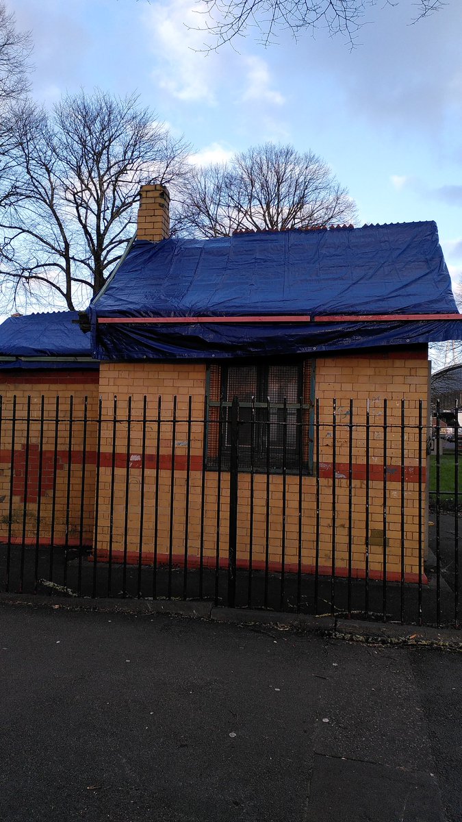 Keep Riverside Tidy (@tidyriverside) on Twitter photo Thank you <a href="/cardiffcouncil/">Cardiff Council</a> for responding to our request and replacing the tarpaulin covering the lovely hut at Despenser Gardens - in time to weather the storm! Fingers crossed the repair work will start soon?! Thank you <a href="/cardiffcouncil/">Cardiff Council</a> for responding to our request and replacing the tarpaulin covering the lovely hut at Despenser Gardens - in time to weather the storm! Fingers crossed the repair work will start soon?!