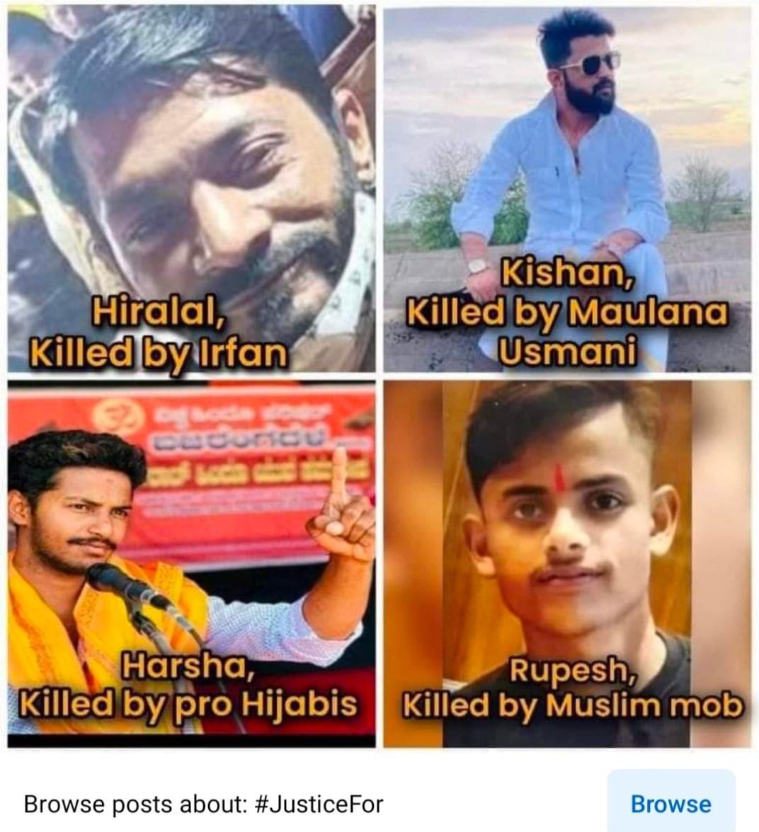 abc123459273's tweet photo. HINDU NAHI AB KUTTER HINDU BAN NA HAI HUME 
JAY SHREE RAM 🙏🏻🚩
#HinduLivesMatters 
#JusticeForHarsha https://t.co/oiYeSruyx5