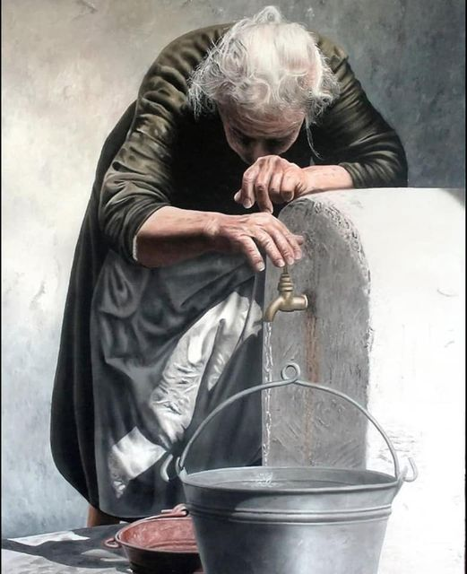 Curiotweet1's tweet photo. Ivan Pili es un artista italiano, trabaja exclusivamente con pinturas a base de aceite para crear retratos hiperrealistas. https://t.co/zBF7YVDlYg