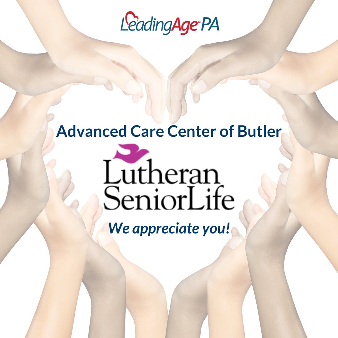 LeadingAgePA's tweet photo. Our #MondayMemberFocus is new #LAPA member Advanced Care Center of Butler, a partnership between Lutheran SeniorLife & Butler Health System! It provides short-term rehab & nursing care with services to prepare residents for a successful return home. https://t.co/gHveb5uwNF https://t.co/XC0fY8HPfv