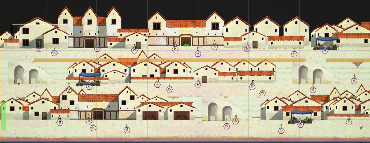 tiredmoonstudio's tweet photo. Happy #MythologyMonday! ⚔️

The housing area in #Greece was planned where the soldiers lived in one area, the craftsmen in another, and the farmers in the other. 🏘

Below, our villagers are depicted by hexagons! 🧍‍♂️

#gamedev #indiedev #indiegame #madewithunity #MondayMotivation https://t.co/9GkecamxJh