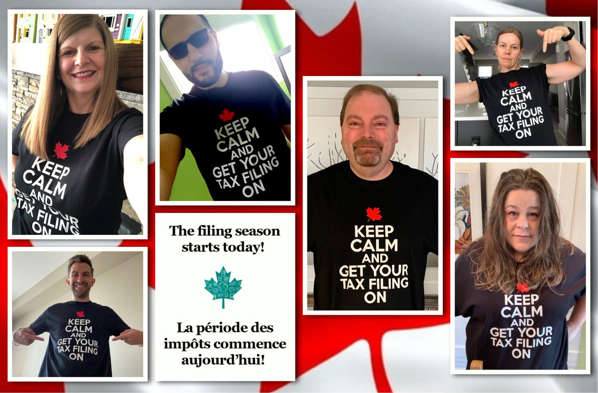 It's officially tax season! C'est officiellement la période de production des déclarations de revenus. #ABSB_DGCPS #IRD_DDP