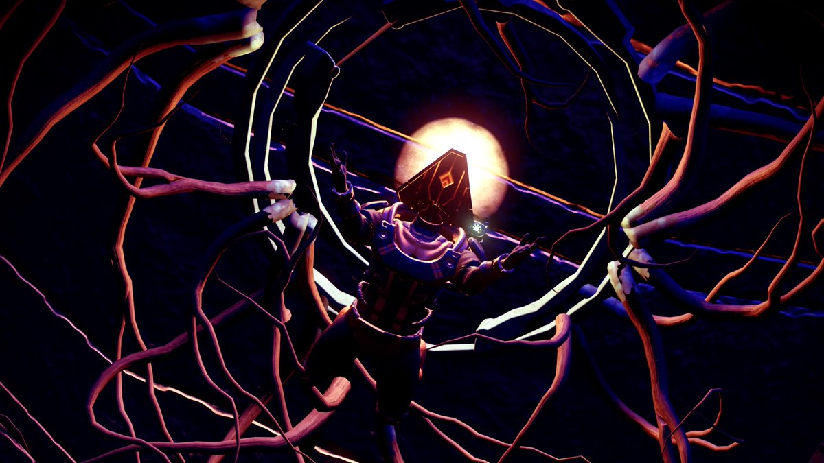 RayReynoldsNMS's tweet photo. Meanwhile in Euclid...

"Child"

uh?

"Light awaits"

Who me?

"Embrace me"

You want a hug?

"embrace the light"

Nah, I'm good tentacle dude, feels like a scam

"They're not tentacles, they're tendrils of.. Wait, they are tentacles aren't they?"

Yeah man

"Shit this is a scam" https://t.co/OUmFnKLFNR
