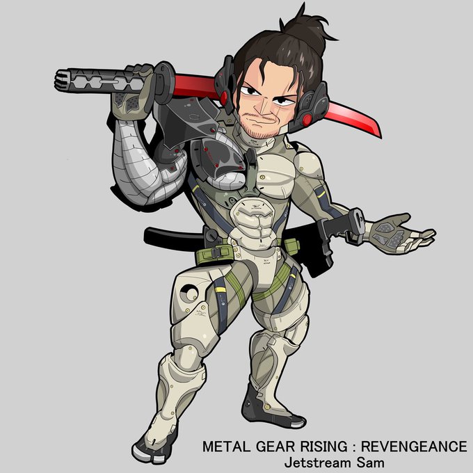 メタルギアのtwitterイラスト作品