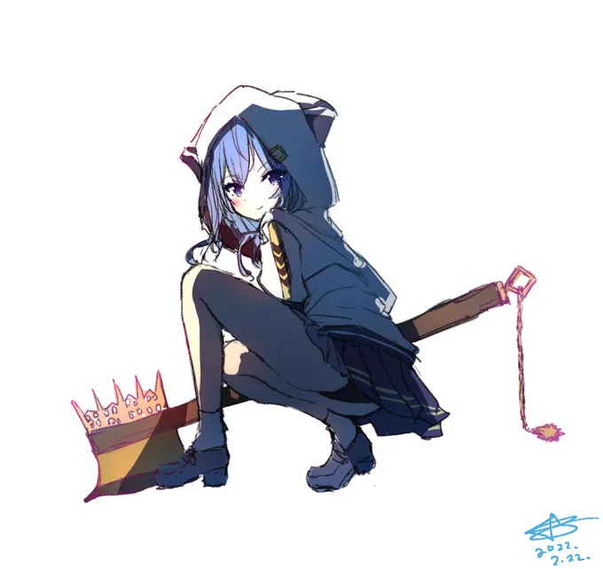 アルティメットウェポンすいちゃん🪓☄️
#ほしまちぎゃらりー 