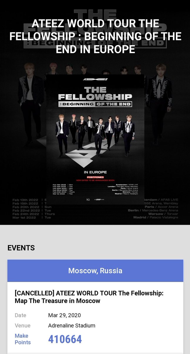 EuropeAteez's tweet photo. Уважаемые ANCHOR SHOW LLC!
Эйтини, которые покупали билеты на концерт Эйтиз в Москве желают скорейшего возврата денег за билеты! Ждём уже очень долго, но Вы никак не реагировали, а сроки поджимают! Надеемся на скорый ответ!

#LostTheTreasureInMoscow2020 #ANCHORSHOWLLCreturnmoney https://t.co/9ZqM1IEsM4