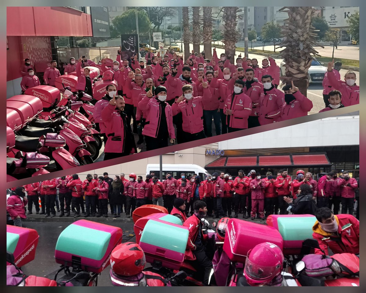 Gençler olarak Yemeksepeti işçilerinin yanındayız boykot etmeye devam ediyoruz 
Zafer Nakliyat-iş Sendikası öncülüğünde direnen Yemeksepeti işçilerinin olacaktır.
<a href="/HsnBozkurt/">Hüsnü Bozkurt</a> <a href="/add_genelmerkez/">Atatürkçü Düşünce Derneği</a> <a href="/Nakliyatsendika/">Nakliyat-İş</a> 

#YemeksepetiİşçilerideKazanacak