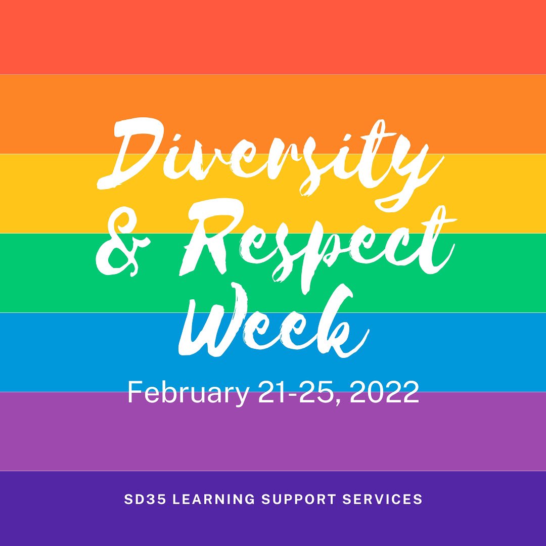 Each year during Diversity and Respect Week, schools engage in learning activities that foster an appreciation of diversity in our communities. We believe that everyone has the right to learn and work in an environment that values each other’s strengths and uniqueness.