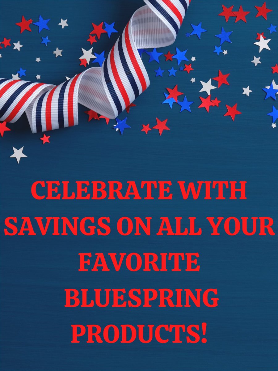 emutherapy's tweet photo. Celebrate Presidents' Day with 10% off all your favorite BLUESPRING Products! Be sure to use coupon code PREZ22 at checkout. *Limit one coupon code per use. Code expires 2/21/22 11:59 PM CST. https://t.co/O96zDIGHqT