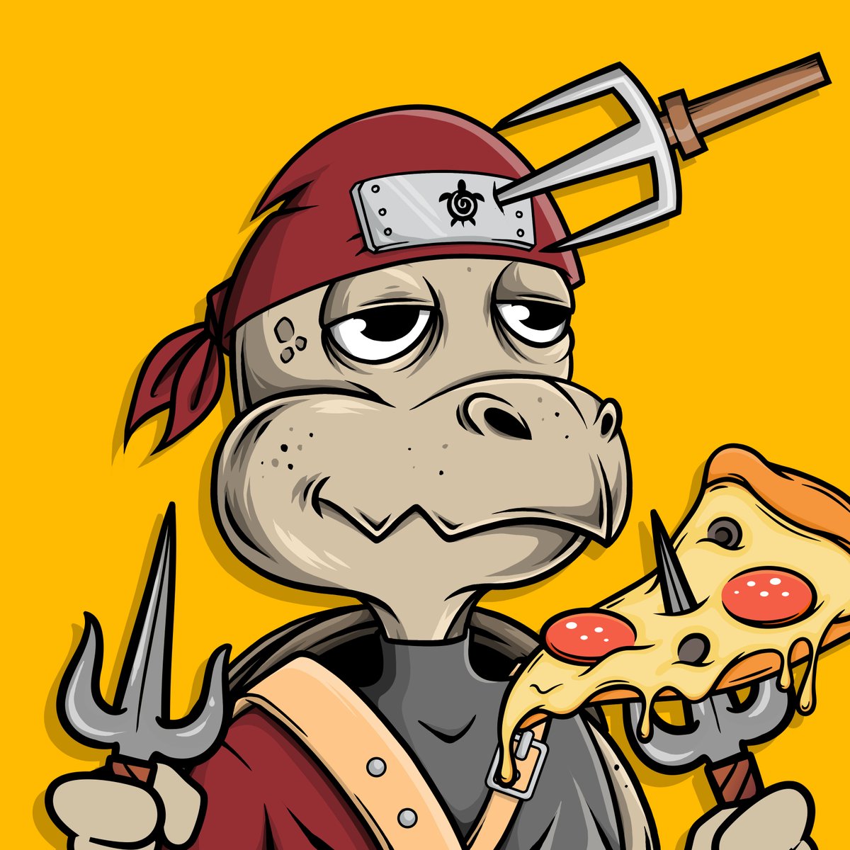 🎉NEW DROP: NINJA TURTLE

Raffle to purchase at 0.035 for 24hrs. 

👇Now in the TiredTurtle Discord: 
discord.gg/C3Aue7NC8E

#NFTCommmunity #NFT #NFTdrops