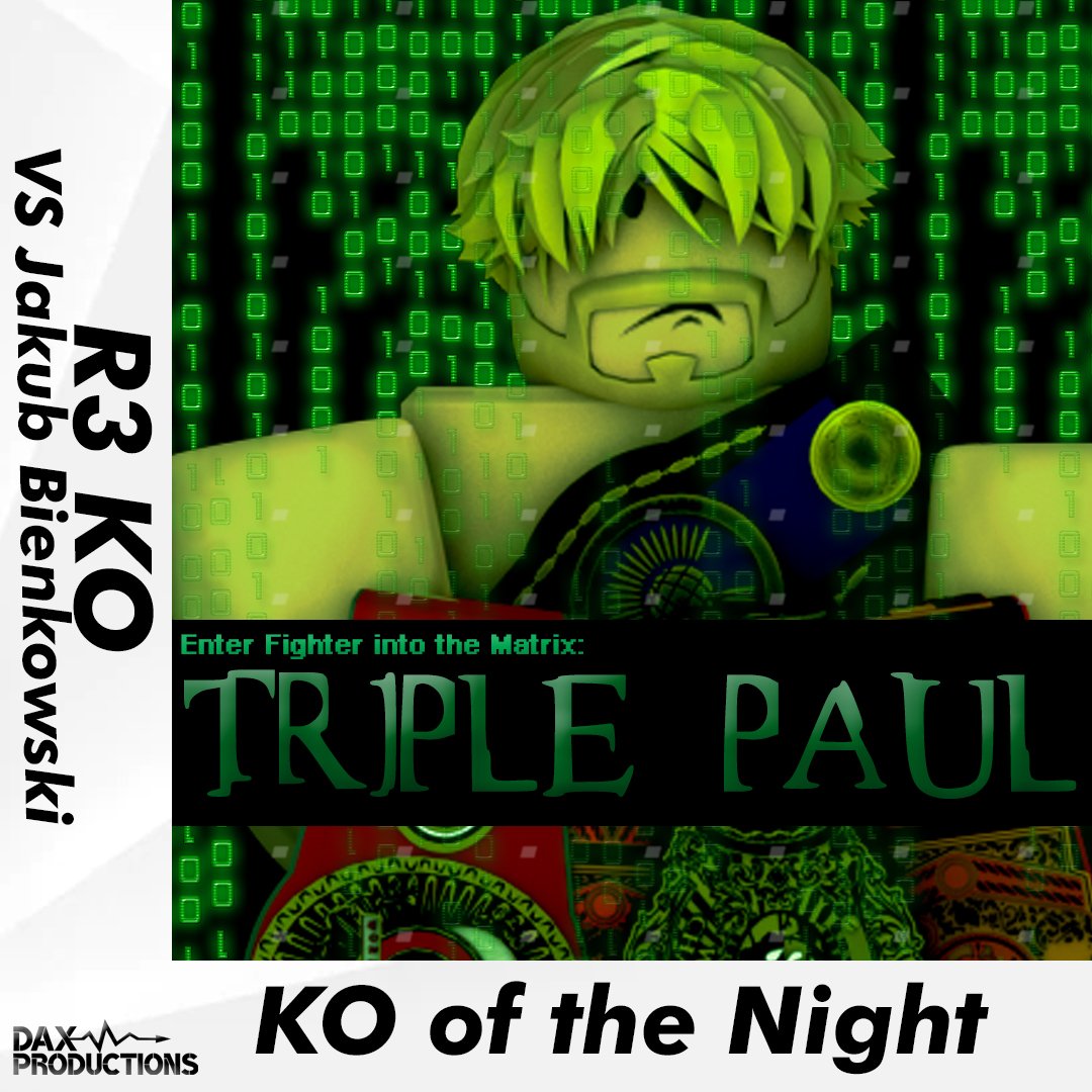 IBL_Boxing's tweet photo. #ANDNEW  IBL WELTERWEIGHT CHAMPION "THE SECOND FATASS" TR1PLE PAUL achieves #KOTN over Jakub Bienkowski in the largest fight we've had up to date! https://t.co/qjfY1rdmDy