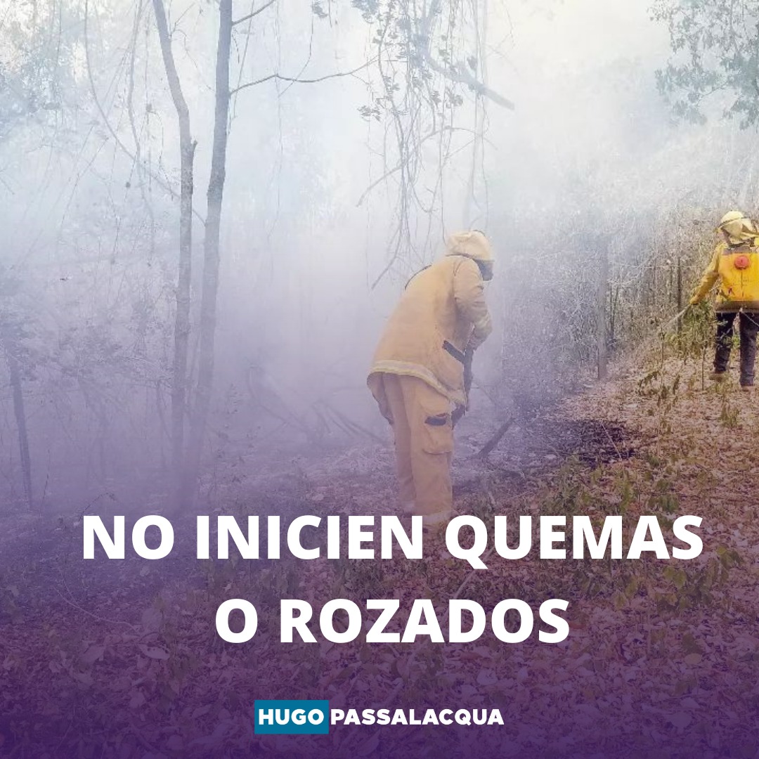 Es responsabilidad de todos cuidar y proteger nuestro hogar. 🌱🌎

⚠️No realices quemas, no arrojes basura, brasas o cigarrillos a la vegetación.

#EvitemosIncendios #CuidemosLoNuestro