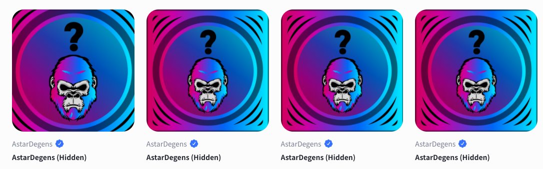 Astar!!
ASTAR Degens(<a href="/astardegens/">Astar Degens</a>)４体購入！！
うほうほ！
$ASTR
#AstarDegens