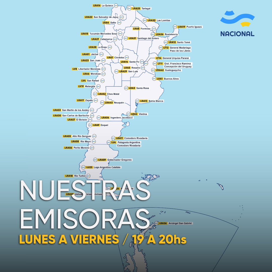 lluvia Cervecería Destrucción radio nacional de argentina am 870