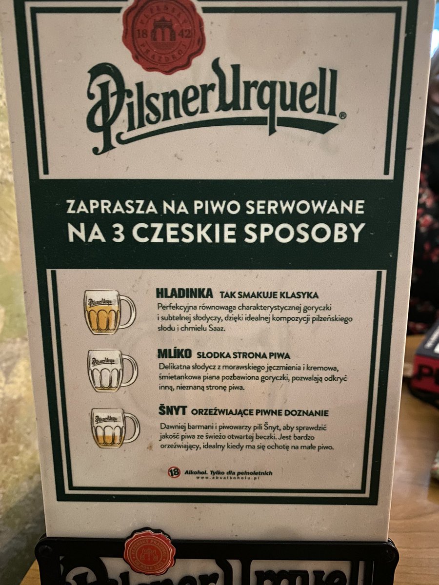 emt_uk's tweet photo. @robertflute @hines_stephen @AmboOfficer tank beer - straight from the copper tank above the bar! Mighty head on it though! This was a Hladinka @pilsnerurquell #Hevre #Krakow #Poland https://t.co/0e88n05XNH