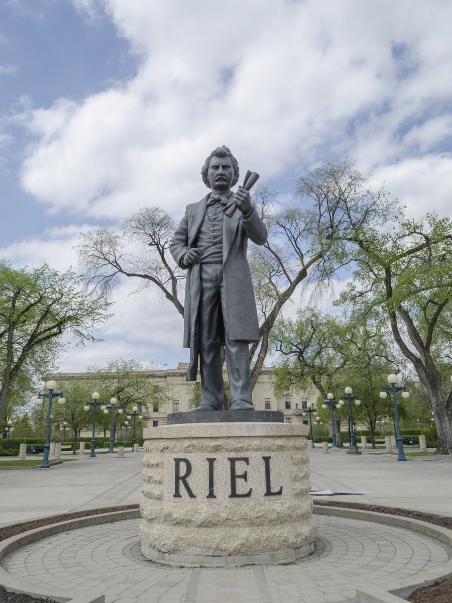 In Manitoba, the third Monday in February is #LouisRielDay. In 1869 and 1870, Riel led the Red River Métis in their resistance to Canada’s westward expansion.