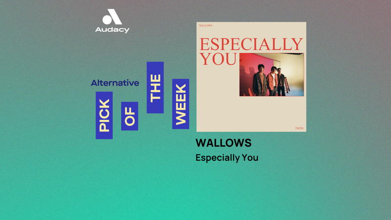 Audacy's tweet photo. Our Audacy Alternative Pick Of The Week is #EspeciallyYou by @wallowsmusic!
๐ฒ Text "UP" or "DOWN" to 55701 anytime you hear the song on your favorite Alternative station! #ALTPOTW
๐ง Listen to it now on Audacy's "ALT New Arrivals" Radio โคต๏ธ
https://t.co/qfCXdZMNfm https://t.co/apPLP1y0Iv