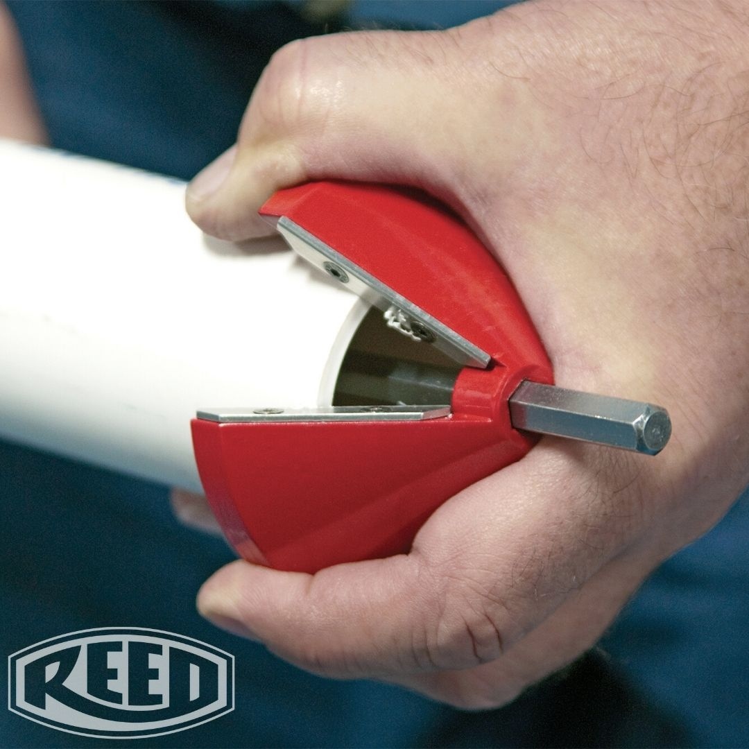 ReedPipeTools's tweet photo. REED PDEB250 Cone Chamfer Tool
• Chamfers the inside or outside diameter of plastic pipe.
• Power or manual operation due to removable shaft.
**PDEB250 is NOT FOR SALE in Canada
More Info: https://t.co/GBq1fBNwHs
#reedpipetools #plasticpipetools #plasticpipe #pipetools https://t.co/qwuzND2T5q
