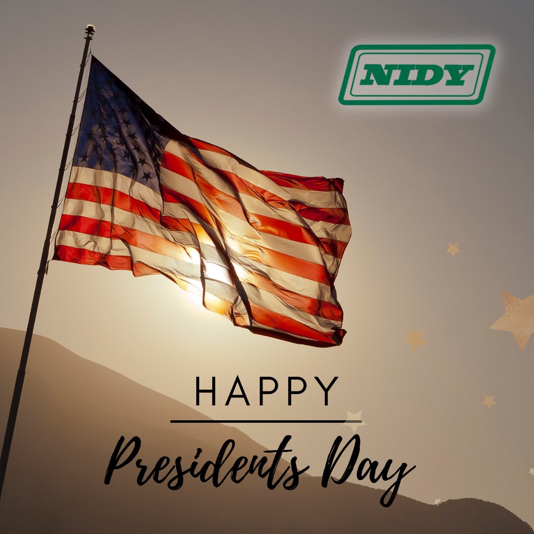 Happy Presidents Day from your friends at Nidy Sports Construction!
