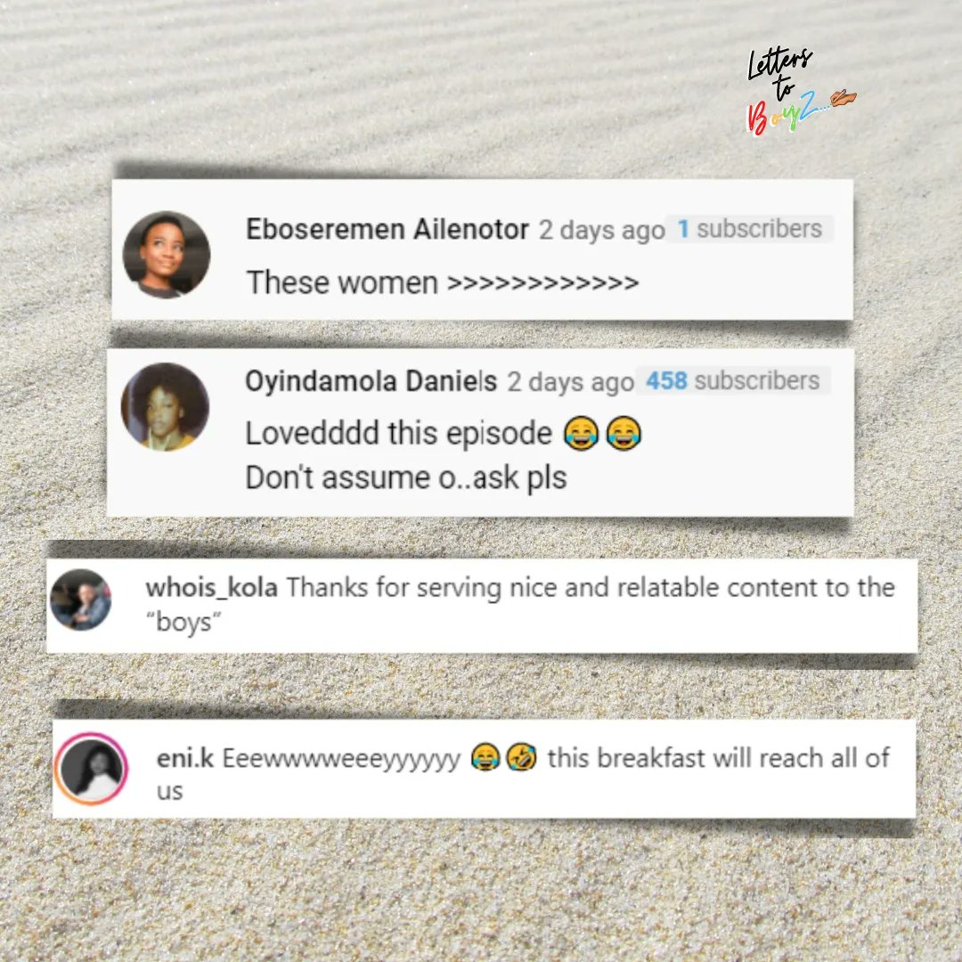 letters_2_boyz's tweet photo. Your comments, we love to see them! 😍💯
We sure did enjoy recording this episode and we are super pumped to see that you did too. What was your favourite part of the episode?

Don't miss out, stream the new episode today via link in bio. https://t.co/rMTsapMiLv