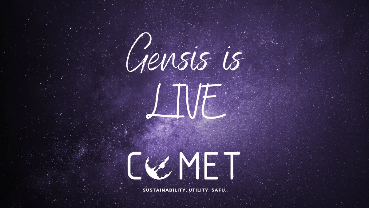 🎉🎉GENESIS IS LIVE!🎉🎉 FARM INSANELY HIGH APR FROM THE GET GO! Stake $wFTM, $USDC, #2omb, $ETH and earn $COMET !

Farm here: cometfinance.io/farm
Join the active discussion here: discord.gg/6UDvfsTjz4