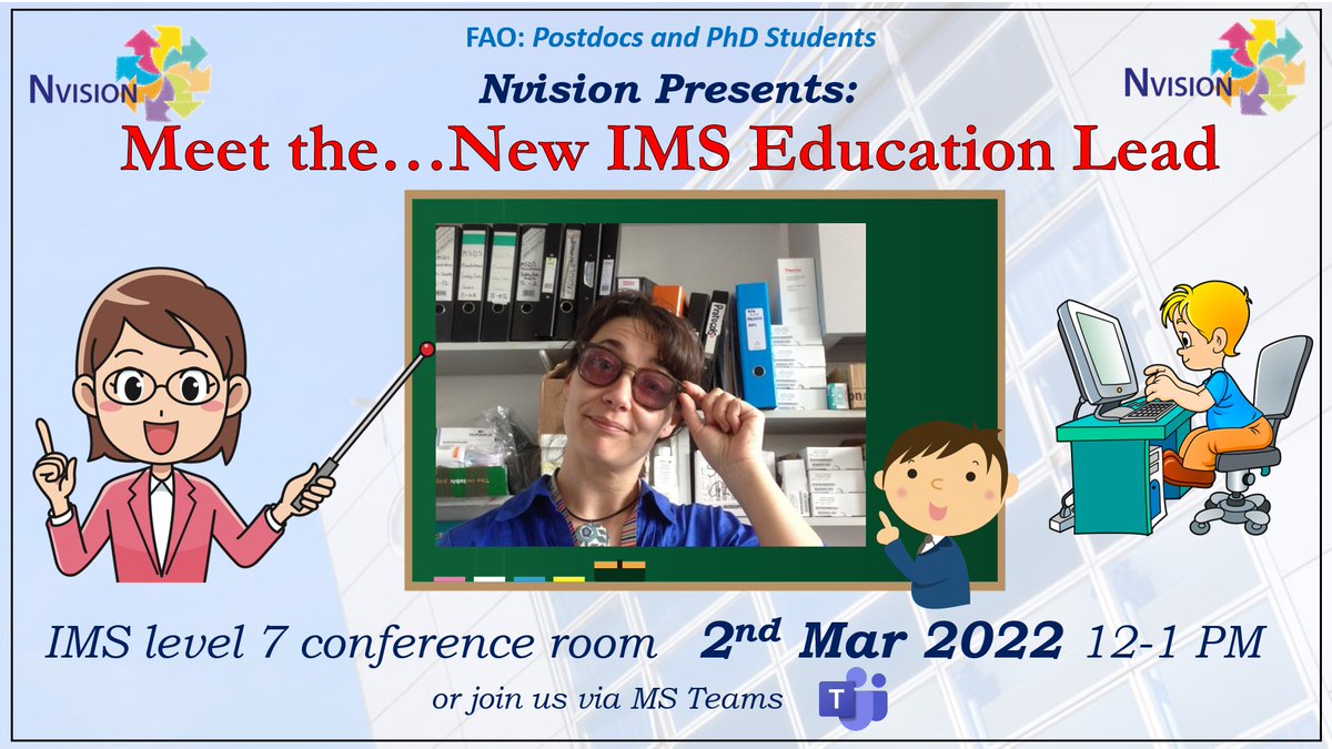 Hi #postdoc #PhD students #researchers @aberdeenuni_smd <a href="/AFGTweets/">AberdeenFungalGroup</a> our next seminar in "meet the new....." seminar series will be given by Dr Donna MacCallum <a href="/dmmaccallum/">Dr Donna MacCallum</a> our IMS Education Lead. Details below. Further info will be sent via email.