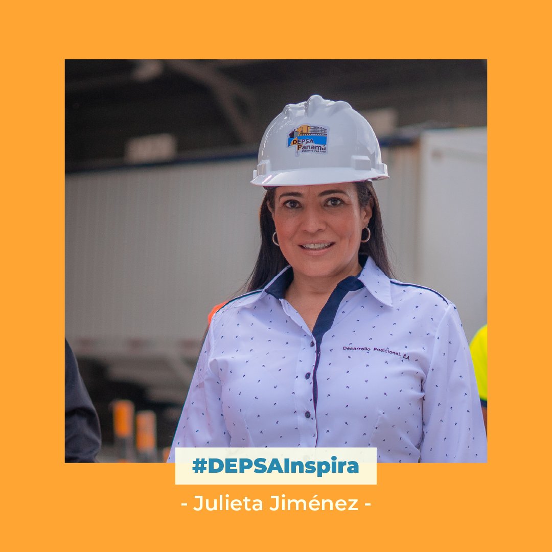Orgullosos de presentar a Julieta Jiménez, nuestra Jefe de Recursos Humanos.

Estamos orgullosos de contar con colaboradores dedicados y cuyos valores están alineados a nuestra prestigiosa empresa. #DEPSAInspira

#OrgullosamentePanameños #PuertosPanamá #Portuario #Panamá
