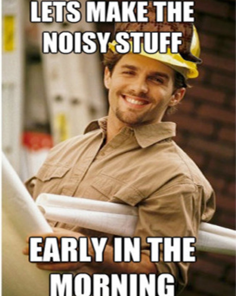 Happy Monday! We're putting our hardhats on and taking on the week!
