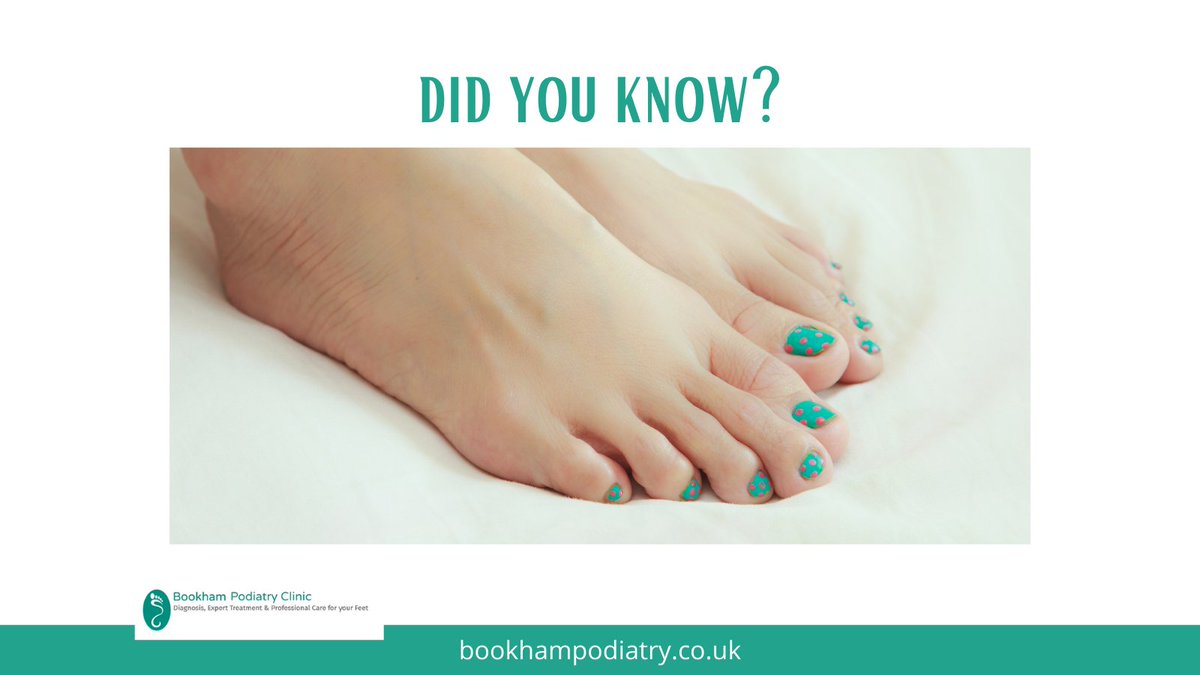 It takes 12 - 18 months for a toenail to completely regrow. A very good reason to take good care of them! #funfactfriday #bookhampodiatry #footclinic #podiatrist #chiropodist #foothealth