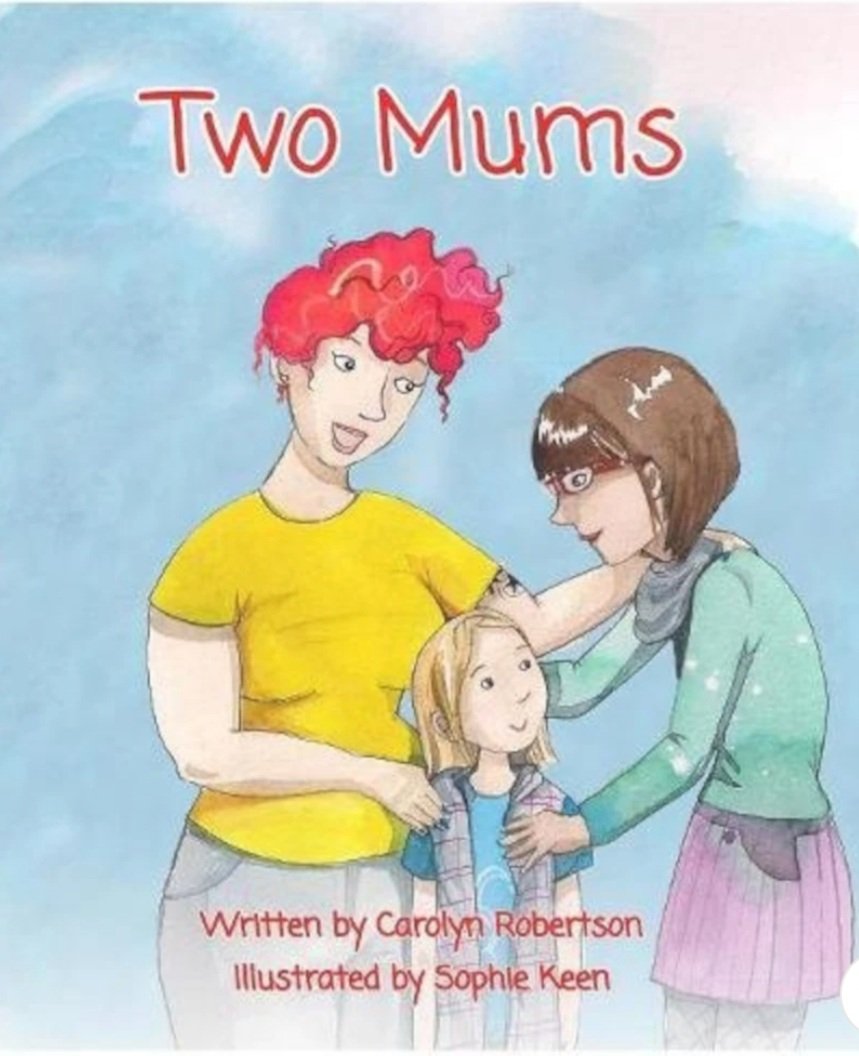 carolyncursive's tweet image. Available to watch for the next month on BBC i player my #LGBT kids book #twodads read by @willyoung I also have a #twomums version. Check out sparklypoo.com