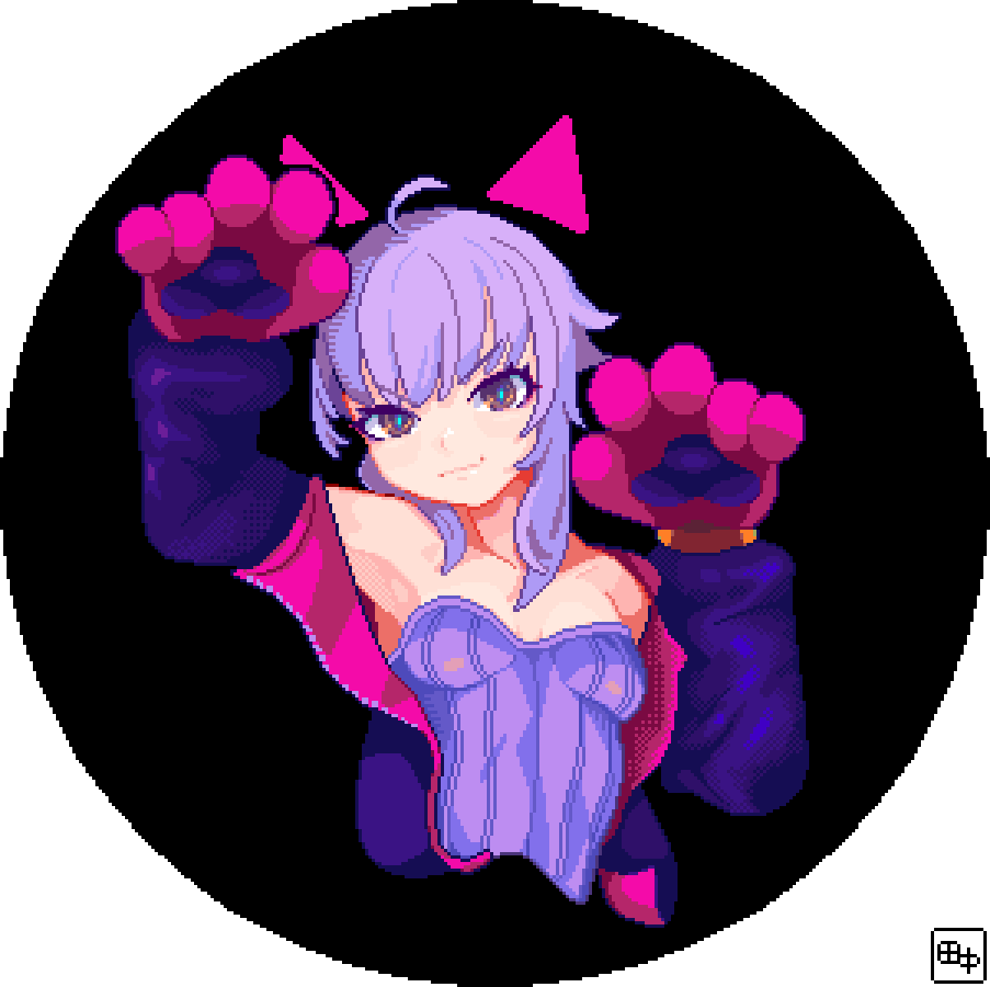 TanakaShiromasa's tweet photo. 🐱
#結月ゆかり
#VOICEROIDドット絵部
#pixelart
#ドット絵 https://t.co/PzPIpsNfEO