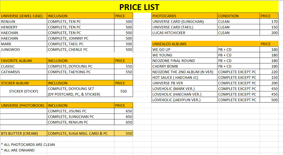 happinessShopPH's tweet photo. help rt !!

#HAPPINESSSHOPPH_ONHAND

reply/dm to order.

all are onhand.

ill send the actual photos on dm. https://t.co/Dn8TX2ZhS6